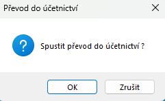 Mzdy 11-1 – spuštění převodu do účetnictví